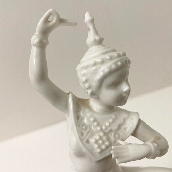 Vintage Ardalt Verithin Japan Lenwile China Thai Dancer 5 Inch Tall Figurine - Picture 14 of 16